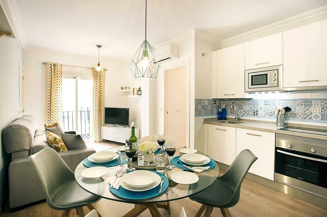 Lägenhet Hi Suite Malaga Centro Spanien